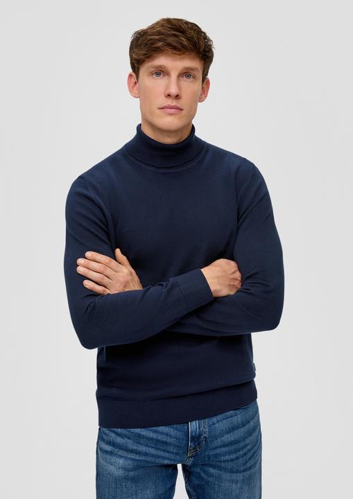 Produktbild s.Oliver Strickpullover Pullover mit Rollkragen (L)