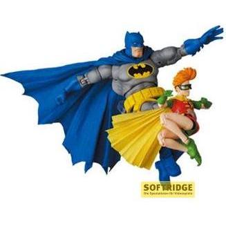 Thumbnail - Medicom Batman - Die Rückkehr des Dunklen Ritters MAF EX Actionfiguren Batman Blue Version & Robin 11- 16 cm