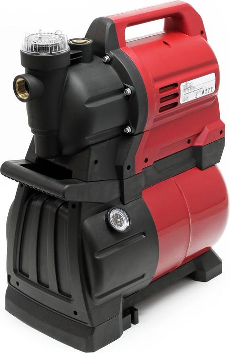 Produktbild Wiltec Hauswasserwerk 4500l/h 1300W 19l Membrankessel Druckschalter Gartenpumpe (Hauswasserpumpe)