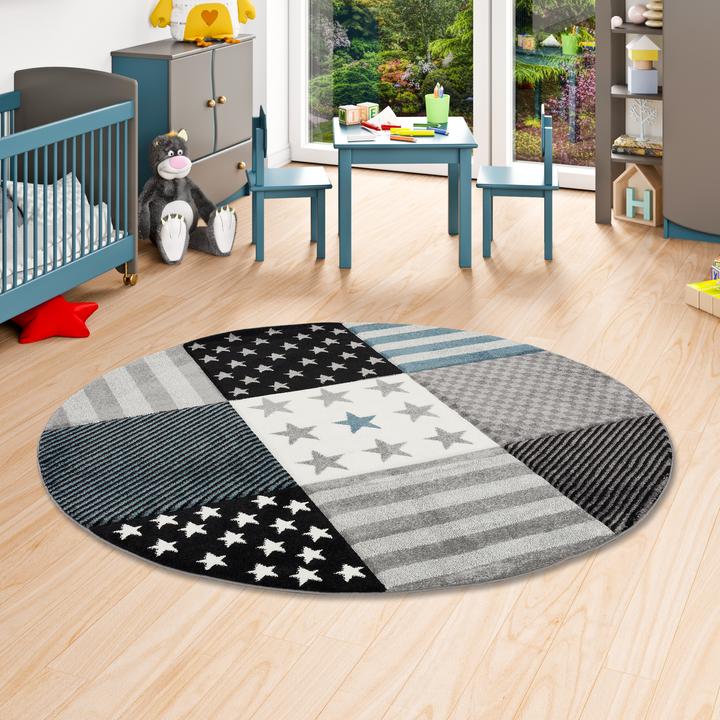 Actual product image Pergamon Kids and Youth Carpet Maui Stars Round (Ø 160 cm)