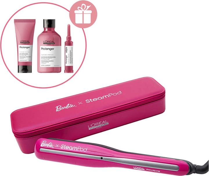 Produktbild L'Oréal Professionnel Barbie x Steampod 3.0 + Pro Longer Trio