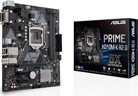Produktbild ASUS Prime H310M-K R2.0 (LGA 1151, Intel H310, mATX)