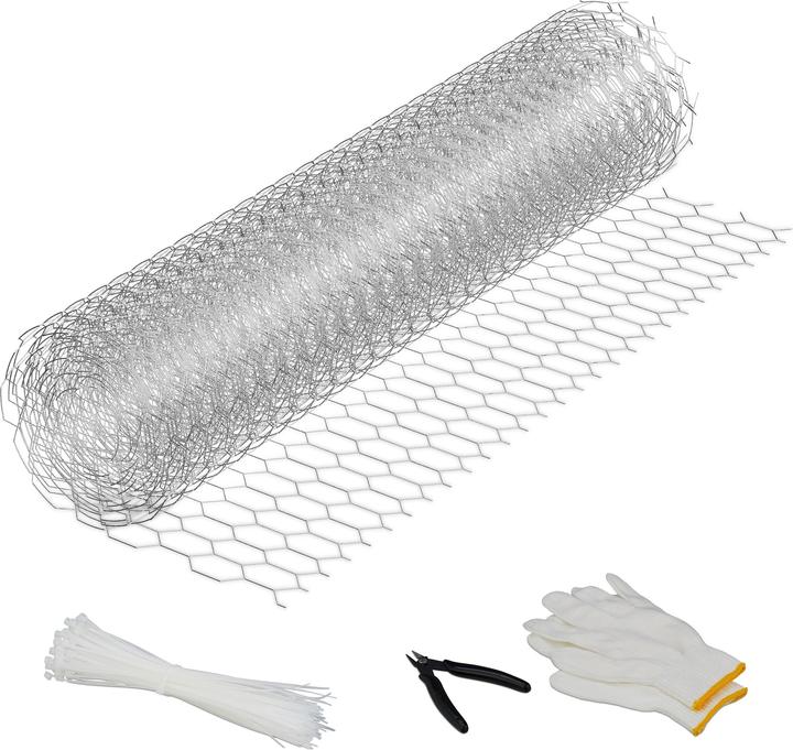 Relaxdays Wire fence