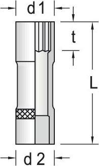 Actual product image Gedore 19 15 socket UD profile (15 mm)