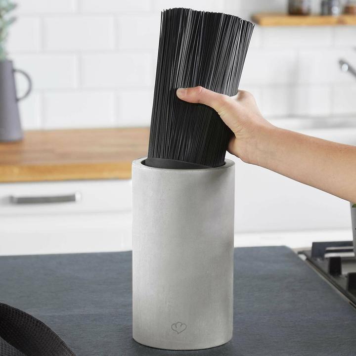 Actual product image Springlane Concrete knife block