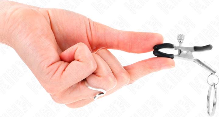 Actual product image Kink - O ring nipple clamp 6 cm