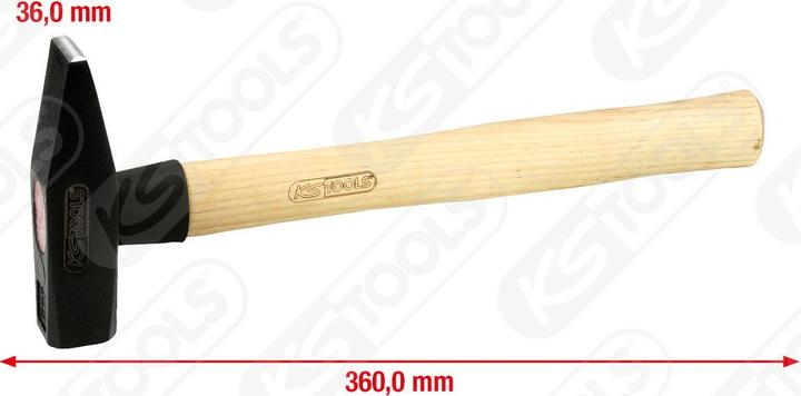 Actual product image KS Tools fitter's hammer (180 g)