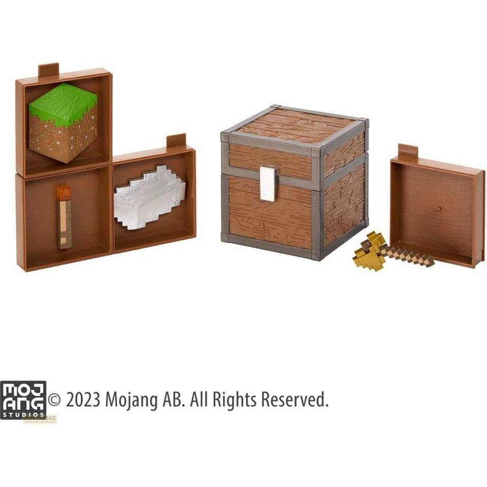 Noble Collection Minecraft Loot Chest Plains 10 cm, Weiteres Gaming Zubehör