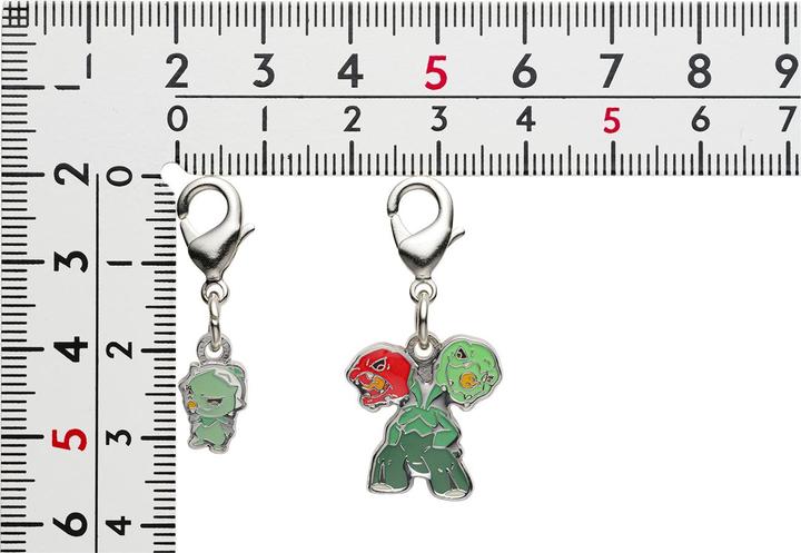 Actual product image Pokémon Pokemon Center - Capsakid, Scovillain key ring - 2 pieces