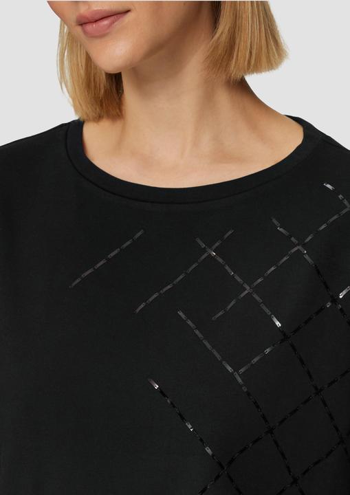 Image du produit S.Oliver T-Shirt T-Shirt mit dekorativem Paillettenbesatz (36)