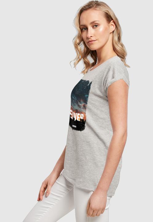 Produktbild Merchcode Ladies Denver Extended Shoulder Tee - 113121 (M)
