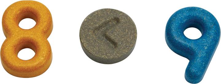 Actual product image Plantoys Numbers and symbols (German, French, Italian, English)