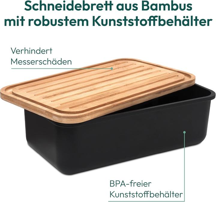Actual product image Gadgy Brotkasten mit Schneidebrett