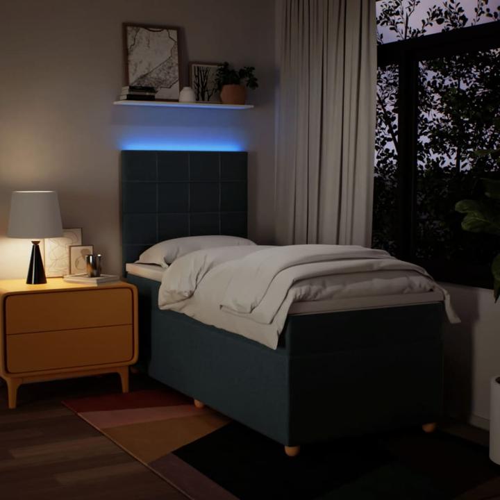 Produktbild VidaXL Bo x springbett mit Matratze 80 x 200 cm Stoff (80 x 200 cm)