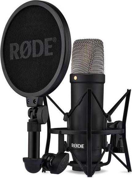 Produktbild RØDE NT1 Signature Black Mikrofon mit PSA-1+ Gelenkarm WH