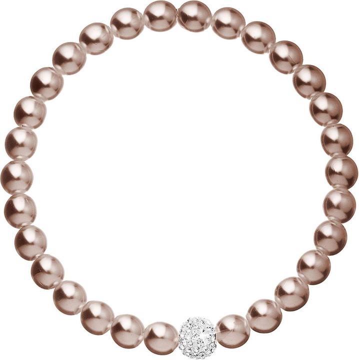Produktbild Evolution Group Luxury pearl bracelet with Preciosa crystals 33115.3 (L)