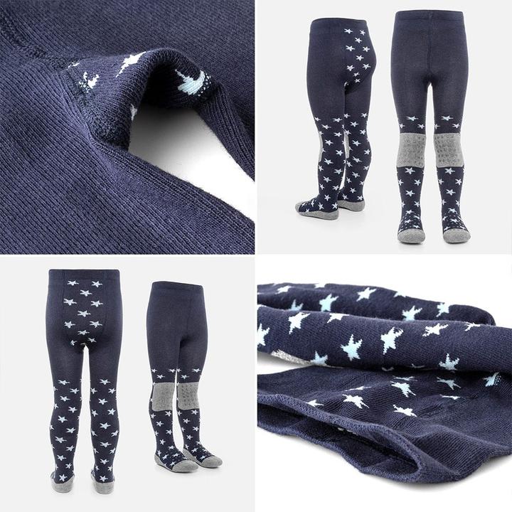 Image du produit La Loona LaLoona Collants pour bébé Collants à enfiler - Étoiles marine - (86/92)