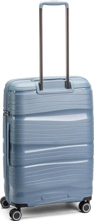 Produktbild North Pioneer Harde koffer / Trolley / Reiskoffer - 67 cm (Medium) - OSL - Blauw (62 l)