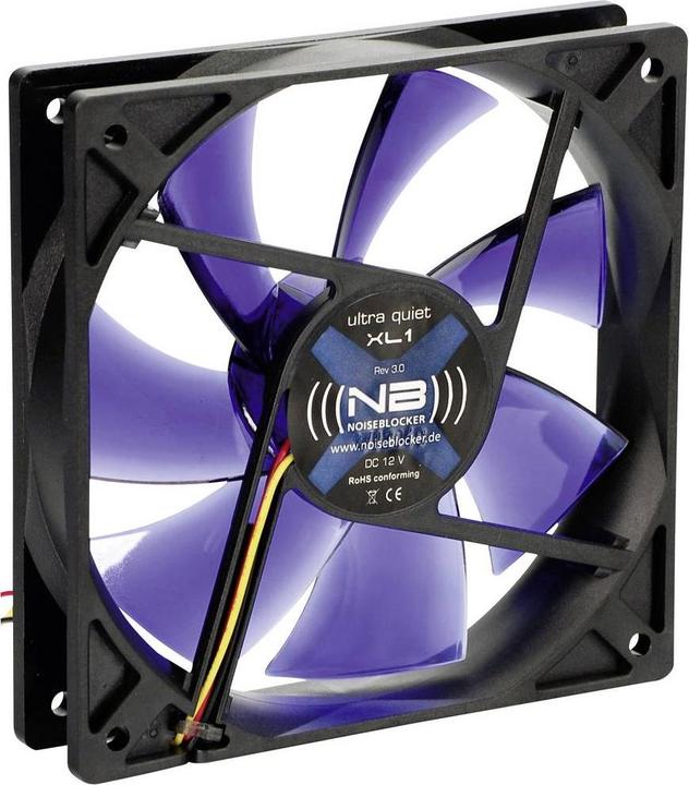 Produktbild Noiseblocker BlackSilentFan XL1 (120 mm, 1x)
