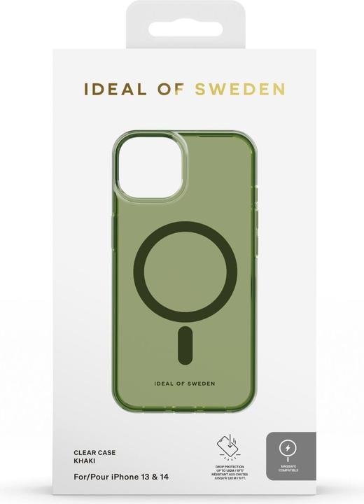 Actual product image iDeal Of Sweden Magsafe Designer Hard-Cover Khaki (Apple iPhone 13)