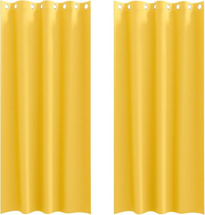 Produktbild vidaXL Lichtschützende Vorhänge (140 x 140 cm, 225 x 140 cm)