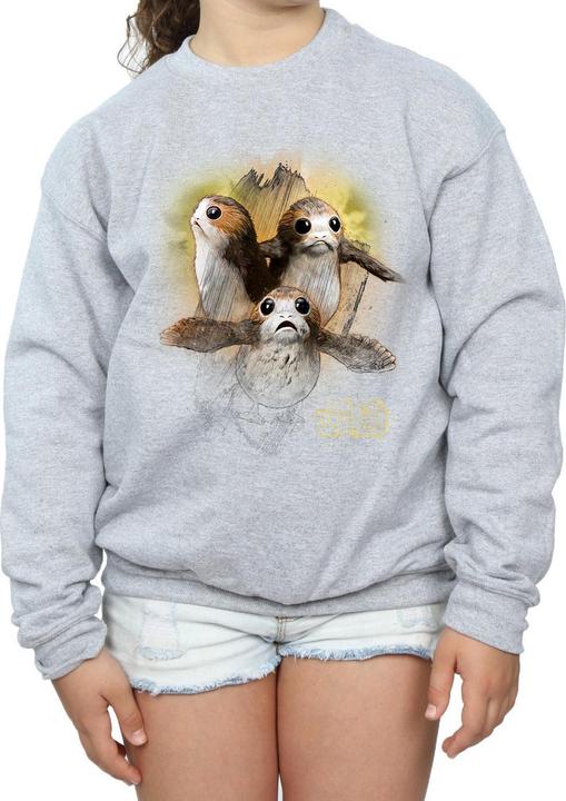 Immagine prodotto Star Wars The Last Jedi Porgs Brushed Felpa Ragazze (152, 158)