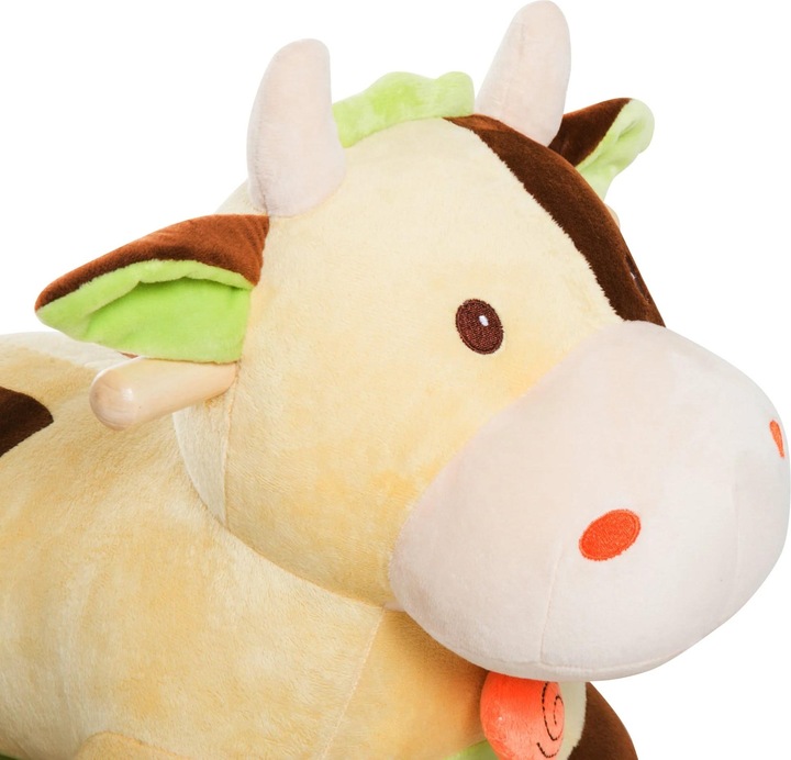 Produktbild Homcom Kinder Plüsch-Schaukeltier als Kuh