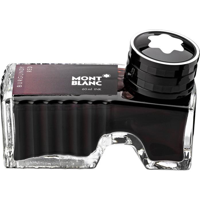 Montblanc, Ersatzpatrone, Tinte 60ml 128188 bordeaux (Tintenfass, Rot)