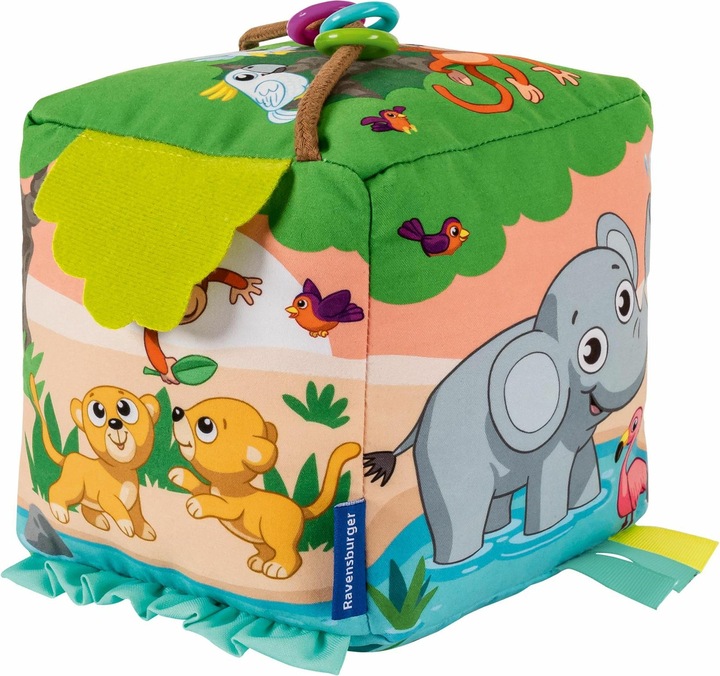Ravensburger Motor skills music game cube: Wild animals