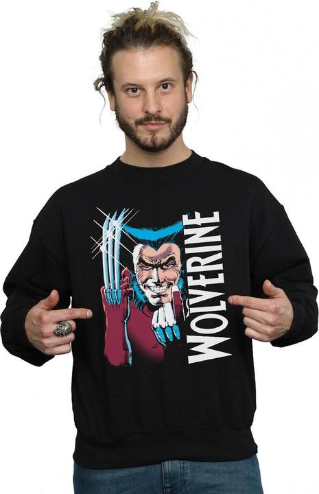 Image du produit - Sweat X-MEN WOLVERINE COME HERE - Homme (S)