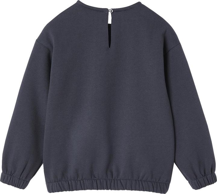 Actual product image Vertbaudet Mädchen Sweatshirt mit Makramee-Kragen, Recycling-Polyester (116)