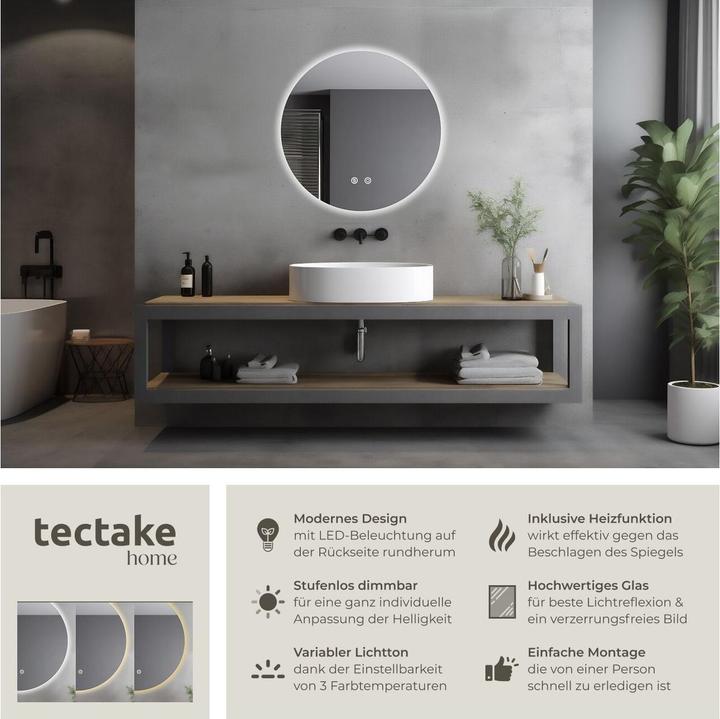 Actual product image tectake Aurora (Ø 60 cm)