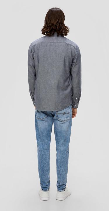 Produktbild s.Oliver Hemd Hemd aus Twill (XXL)