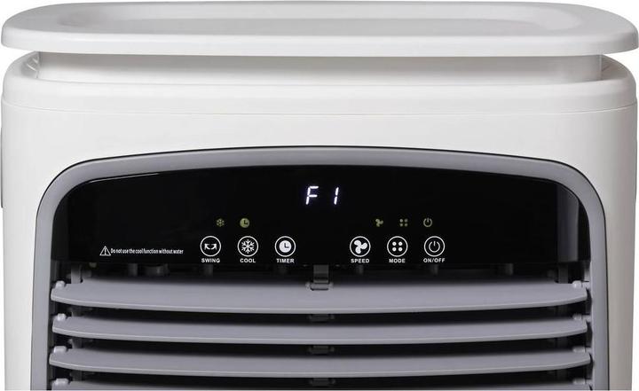 Image du produit Sygonix Luftkühler 80 W (L x B x H) 400 x 300 x 850 mm Weiss LED-Display, mit Fe