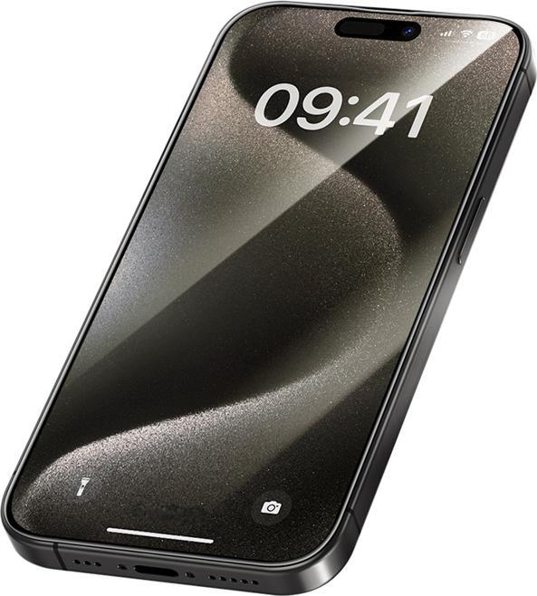 Produktbild Benks gehärtetes Glas Arc Shield Full Coverage (GA61) für iPhone 15 Pro schwarz (Apple iPhone 15 Pro)