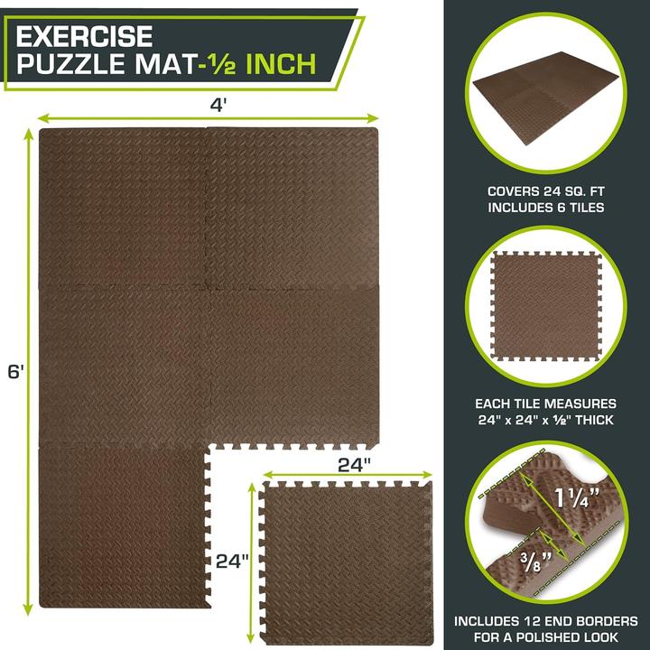 Produktbild ProsourceFit Puzzle-Trainingsmatte
