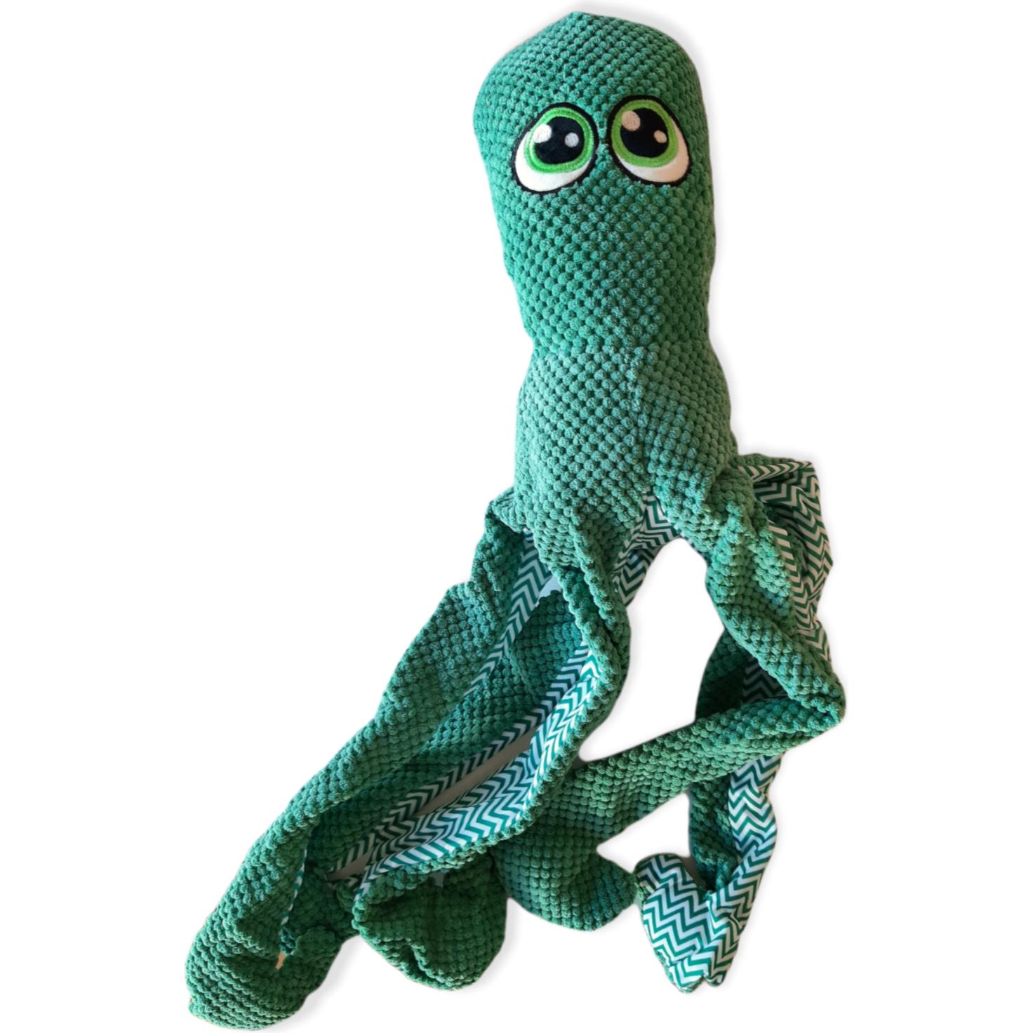Party Pets Octopus 28 Green - (88113), Hundespielzeug