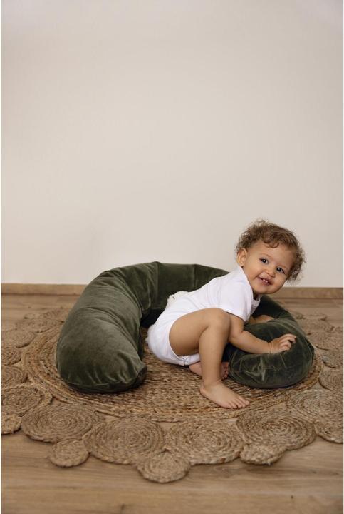 Immagine prodotto Zewi Cuscino da allattamento in velluto (190 cm)