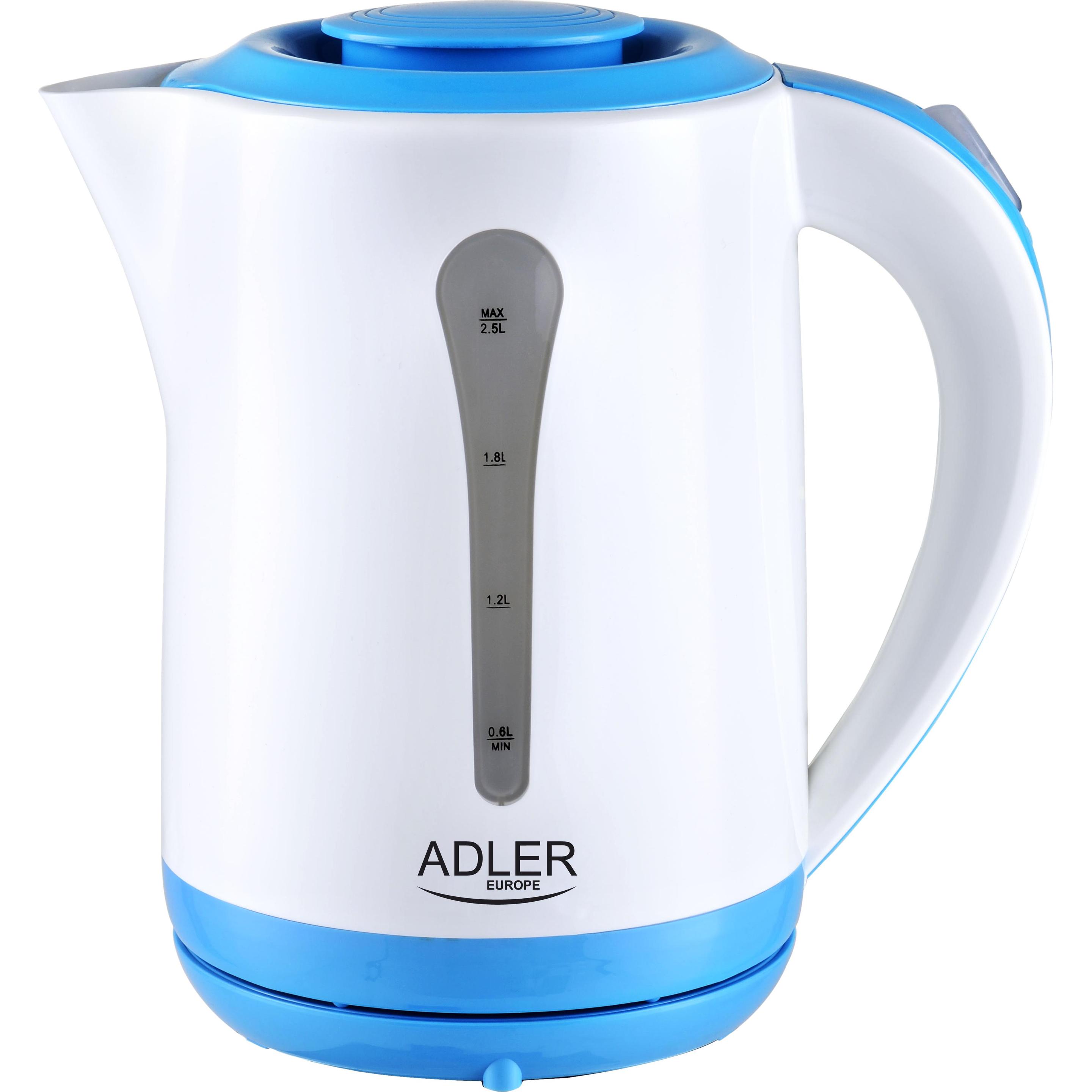 Adler AD 1244 Bollitore, Bollitore, Bianco