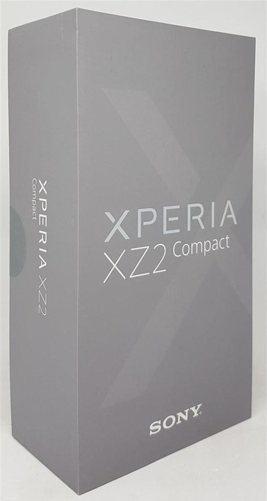 Actual product image Sony Xperia XZ2 Compact EU (64 GB, White Silver, 5", Hybrid Dual SIM, 19 Mpx, 4G)