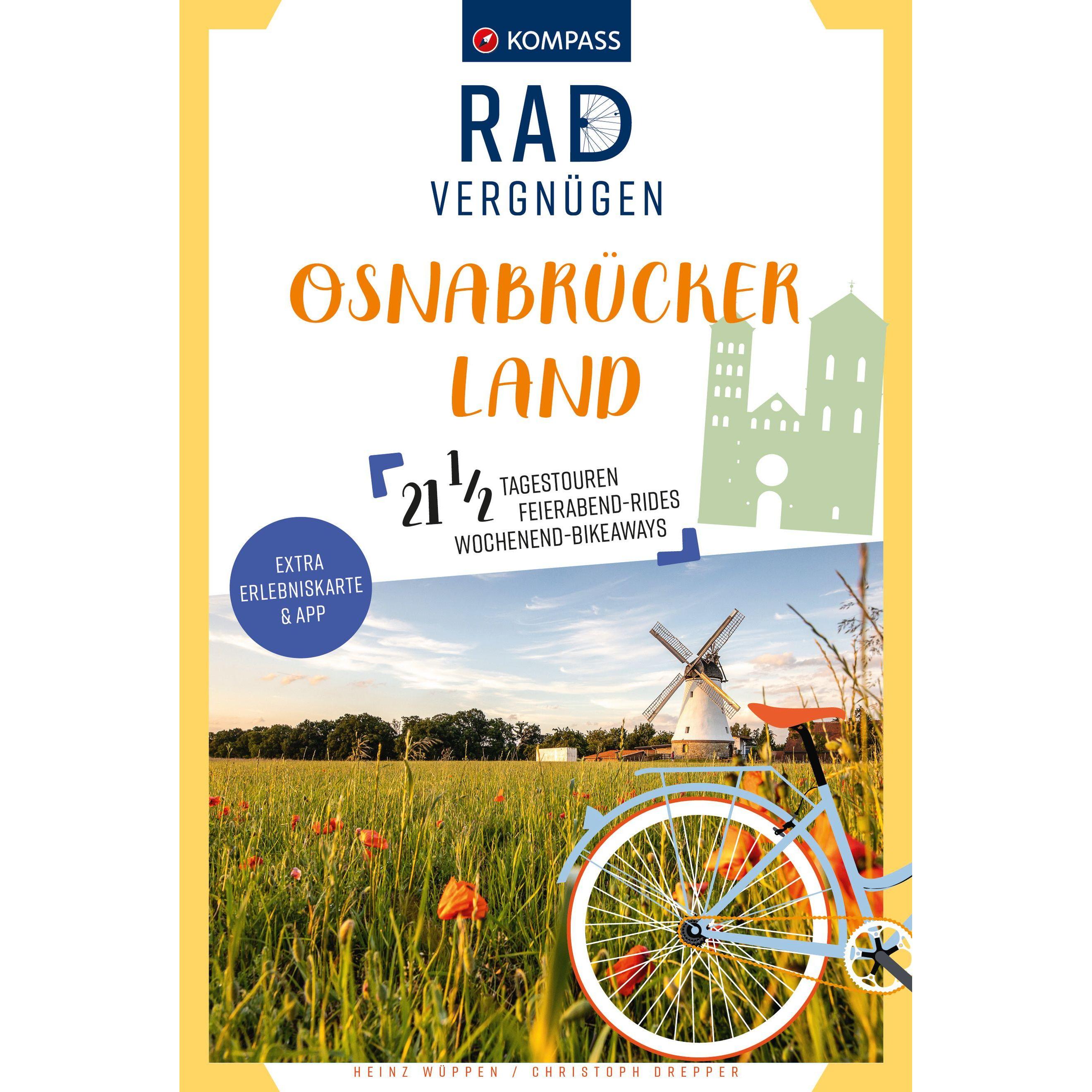 Radvergnügen Osnabrücker Land, Ratgeber von Wüppen Heinz, Christoph Drepper