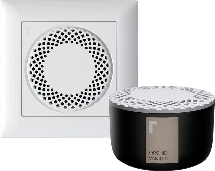 Produktbild Revoltab Smart Raumduft-Diffuser Starterpack 2 Weiss, Orchid Vanilla