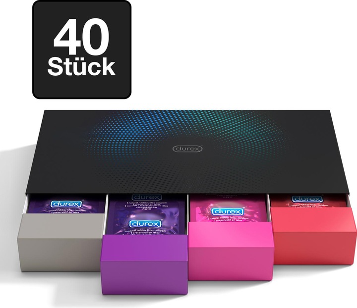 Durex Fun Explosion Black Box (40 pcs.)