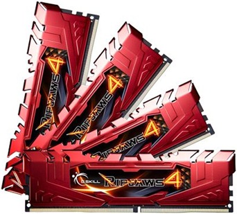 G.Skill Ripjaws 4 (4 x 4GB, 2133 MHz, DDR4-RAM, DIMM)