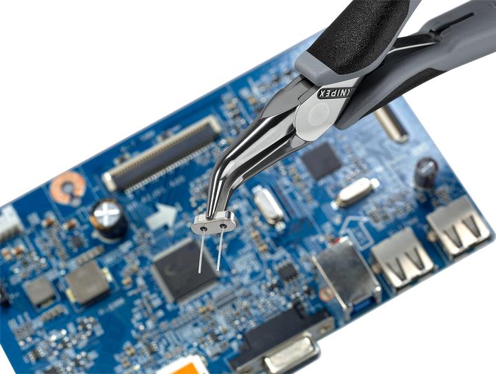 Productafbeelding Knipex 35 82 145 ESD Elektronische grijptang ESD met meer-componentengrepen spiegelgepolijst 145 mm (145 mm)