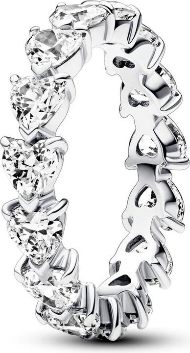 Immagine prodotto Pandora Anello eternità con fila di cuori (56, 925 Argento)