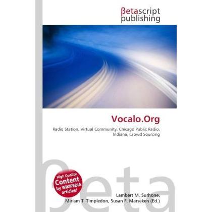 Vocalo.Org, Fachbücher von Susan F. Marseken, Miriam T. Timpledon, Lambert M. Surhone