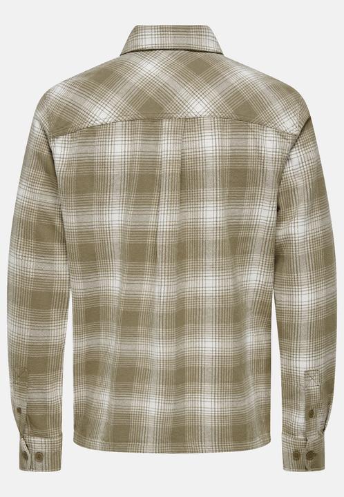 Produktbild Only & Sons Onscedric Life Check Overshirt Noos (L)