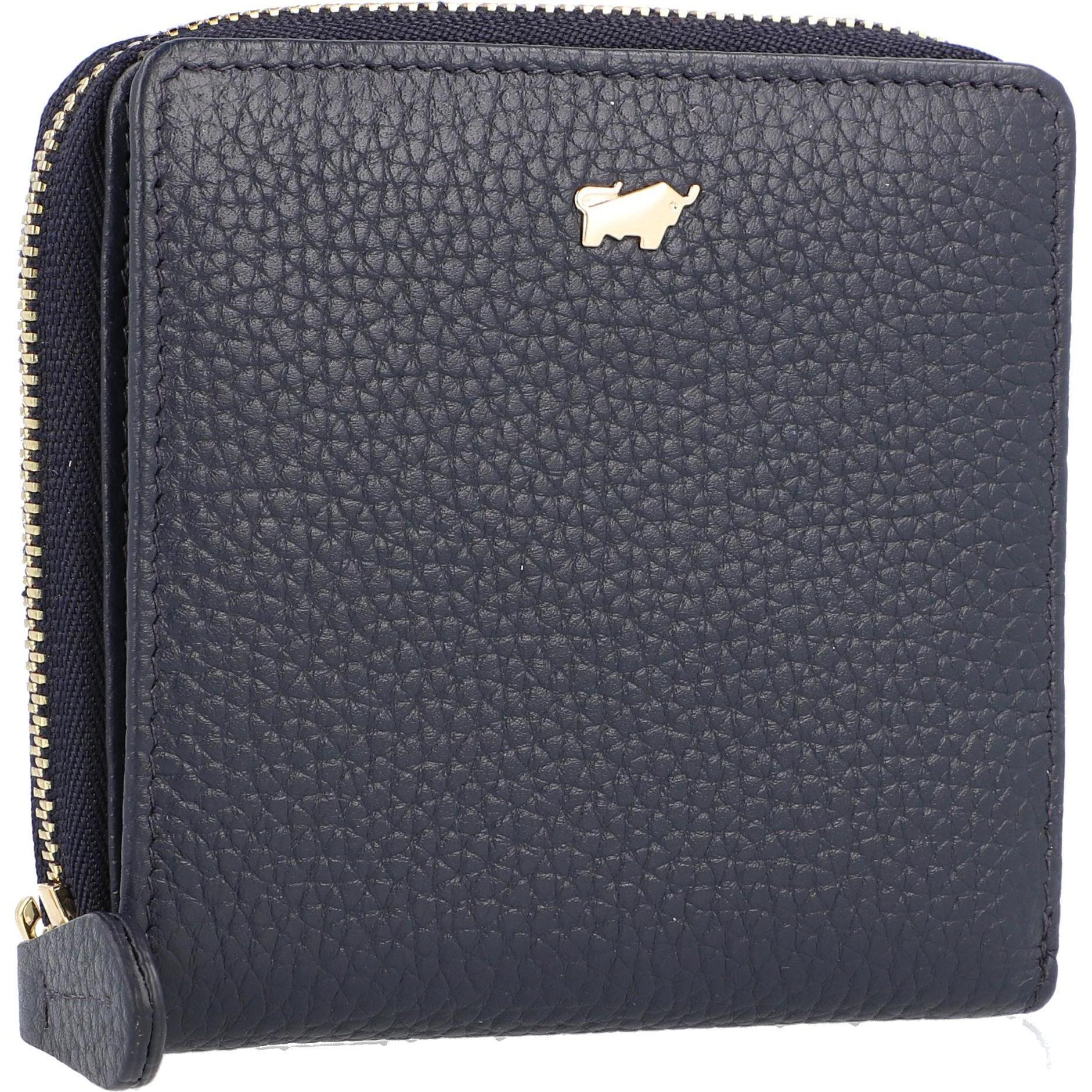 Braun Büffel, Damen, Portemonnaie, Portemonnaie "Asti" Navy, Blau