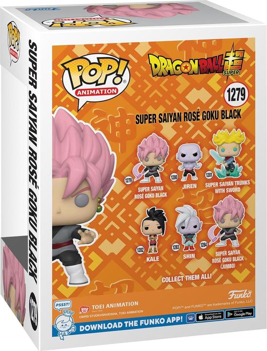 Image du produit Funko POP Dragon Ball Super Super Saiyan Rose Goku Black